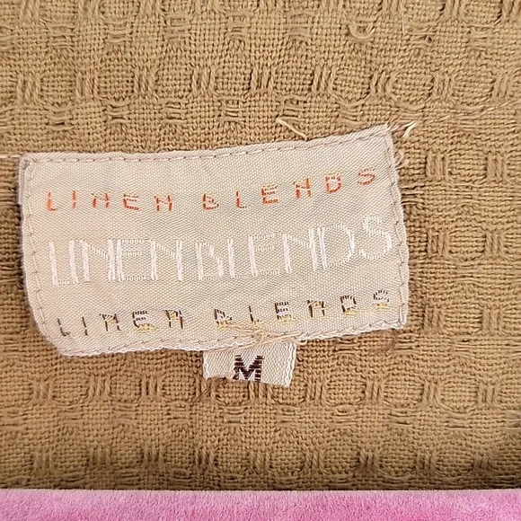 Vintage Cotton Beaded Embroidered Vest Sz M - Picture 9 of 9